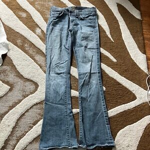 7 For All Mankind Light Blue Flare Jeans
